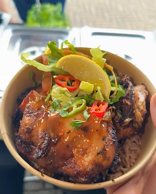 Jerk Chicken Box Jerk Chicken Box